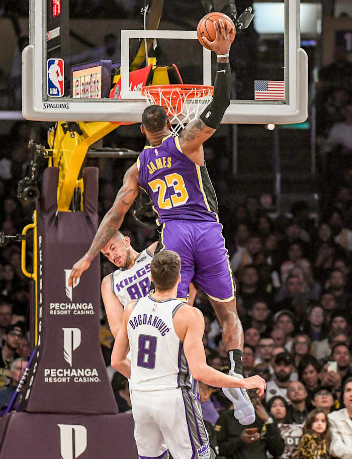 A moment of this LeBron James dunk against the Kings from November 2019 sold for over $200,000.